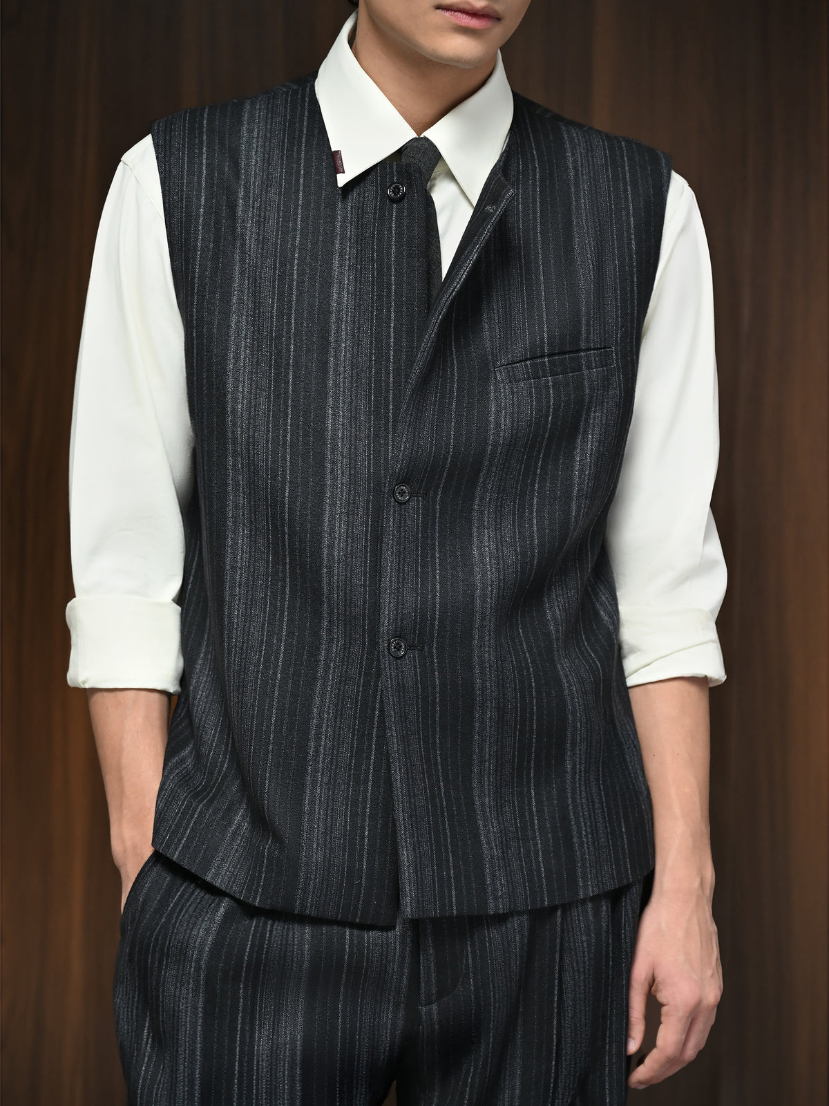 The Chancery Gilet - Urban Grey