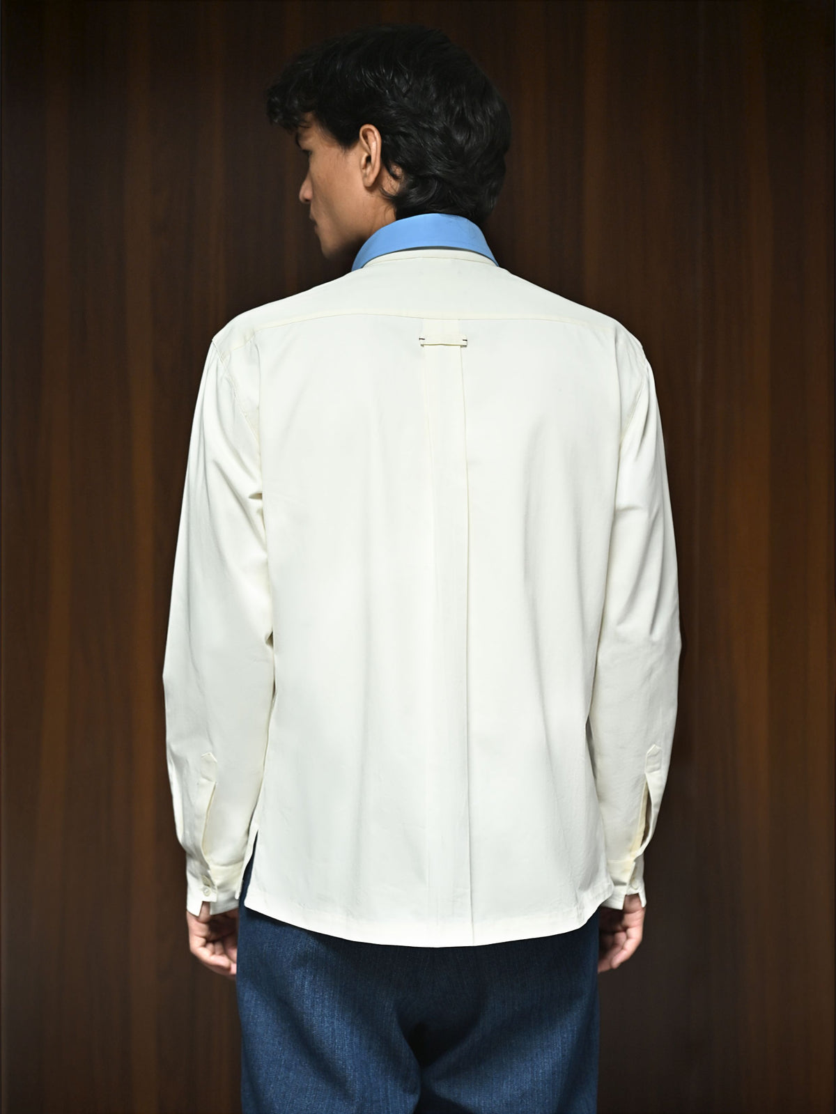 The Envoy Shirt - Dual Tone Chalk Ivory