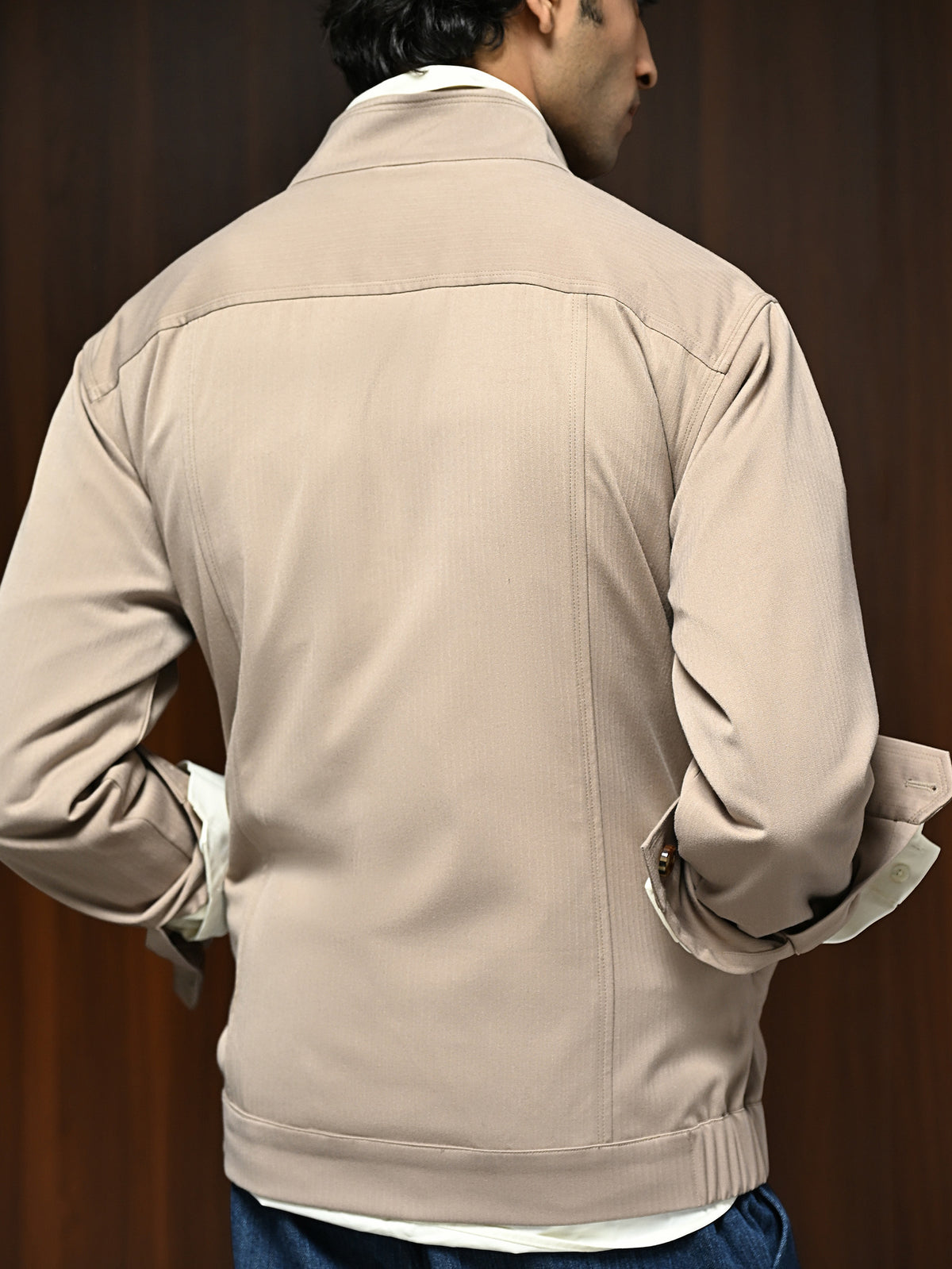 The Warden Jacket - Fossil Beige