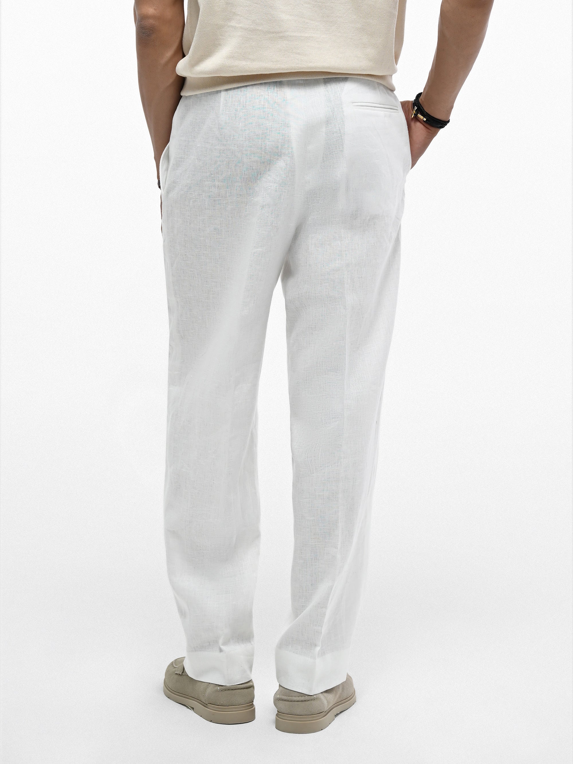 The Coast Trouser - Chalk White