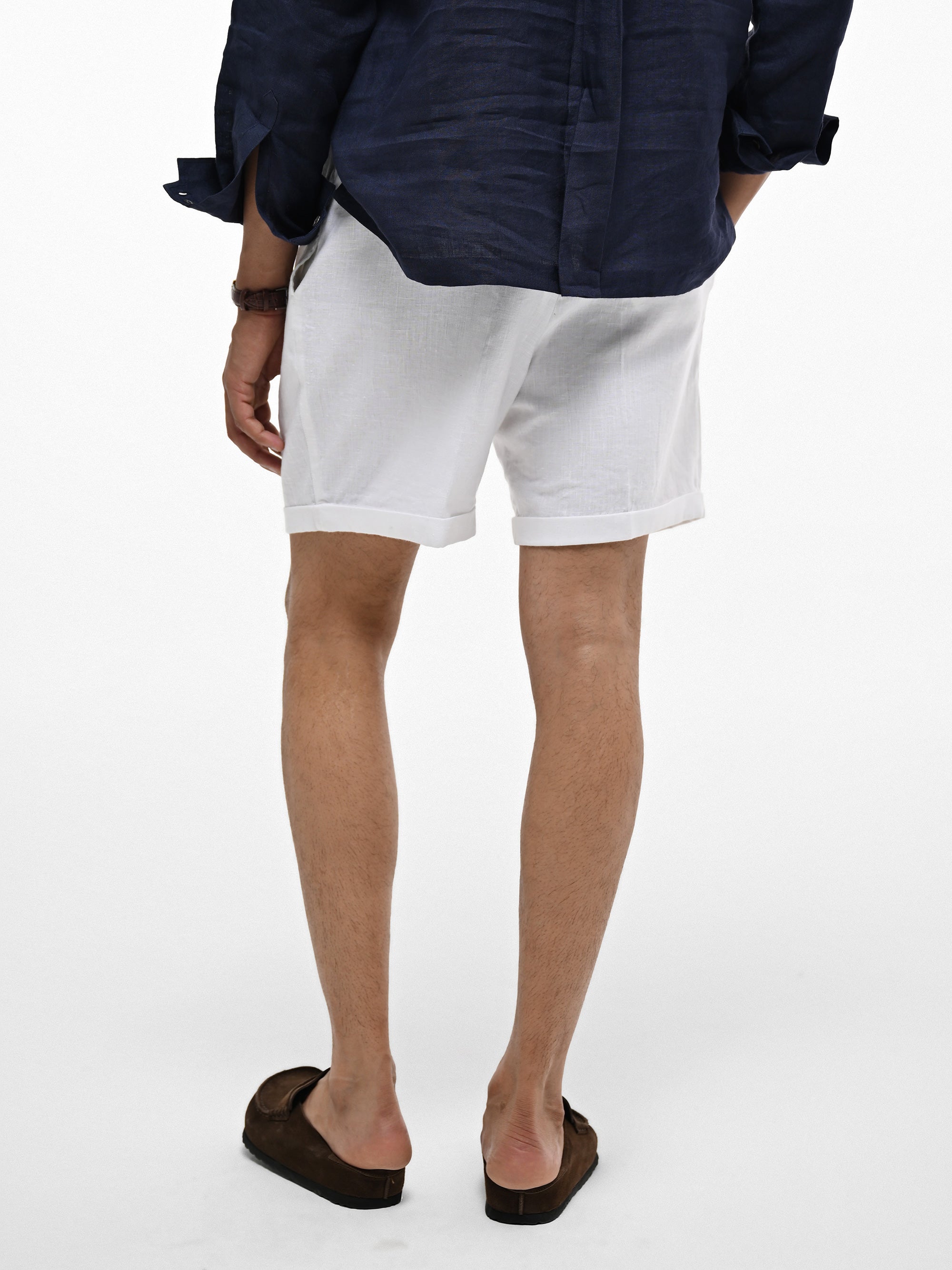 The Haven Shorts - Chalk White