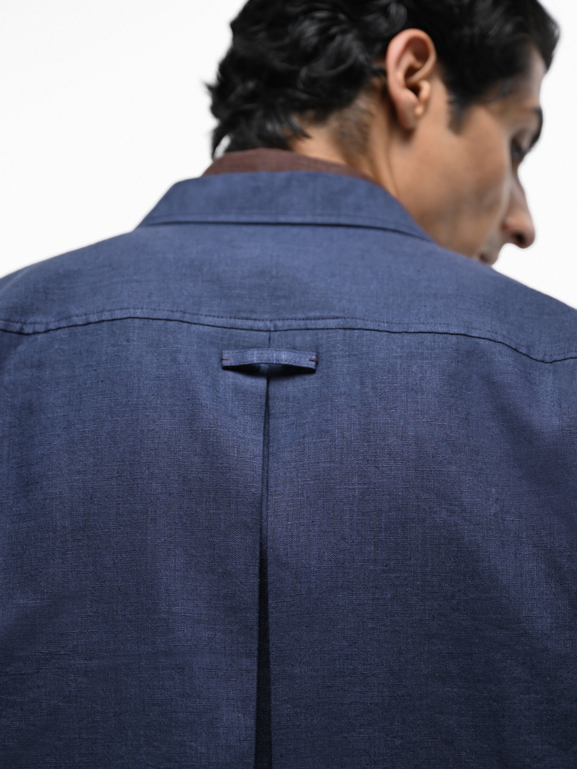 The Rover Shacket - Adriatic Blue