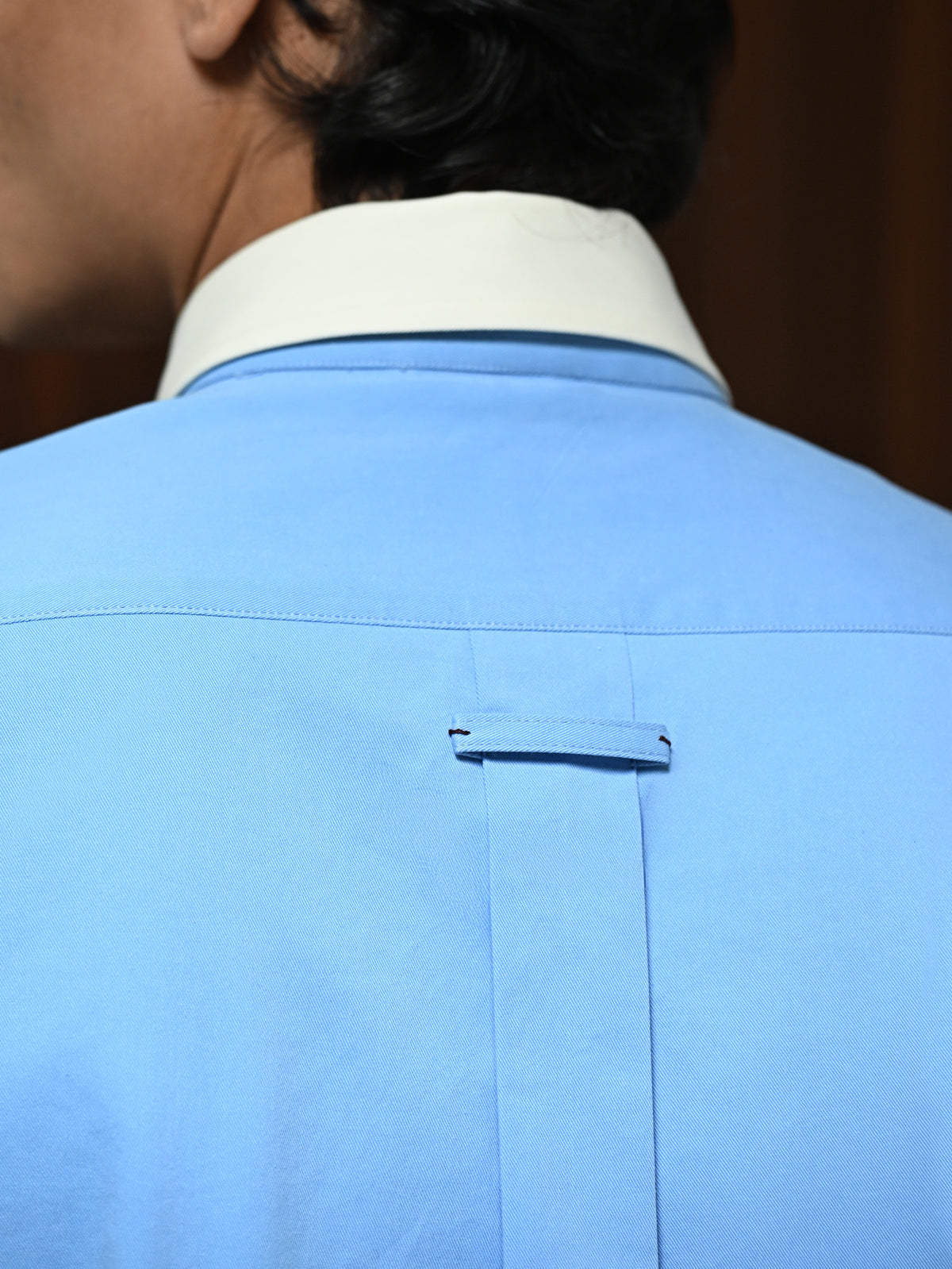 The Envoy Shirt - Dual Tone Oxford Blue