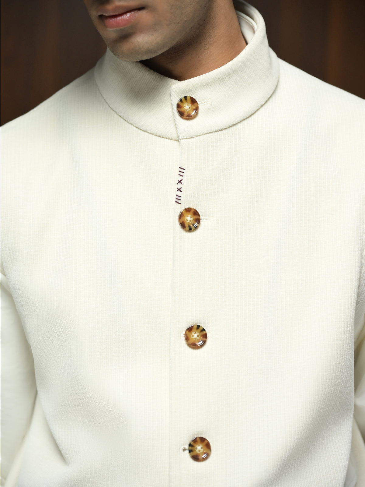 The Charter Shacket - Shell Ivory