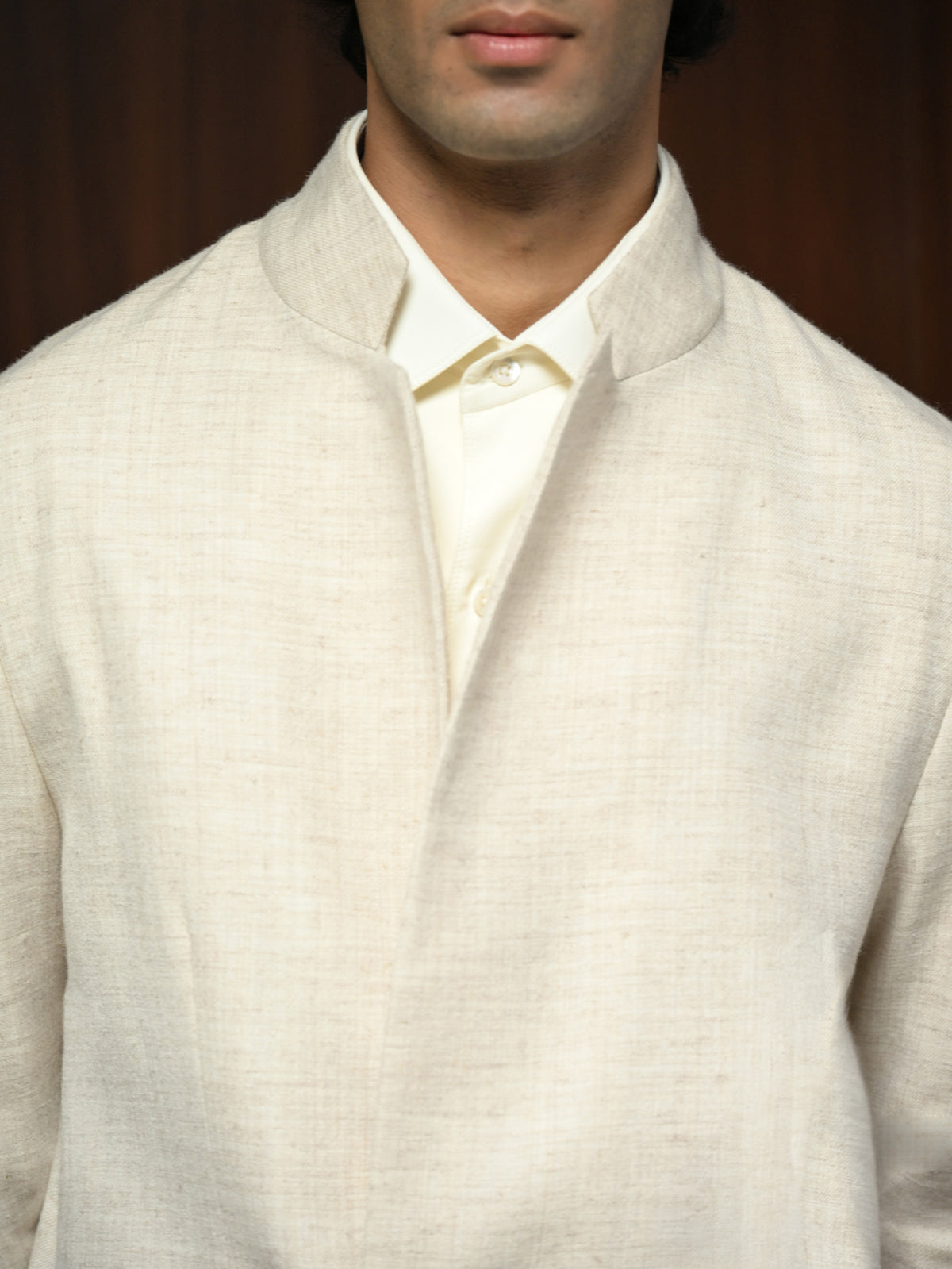 The Sovereign Jacket - Cashmere Beige