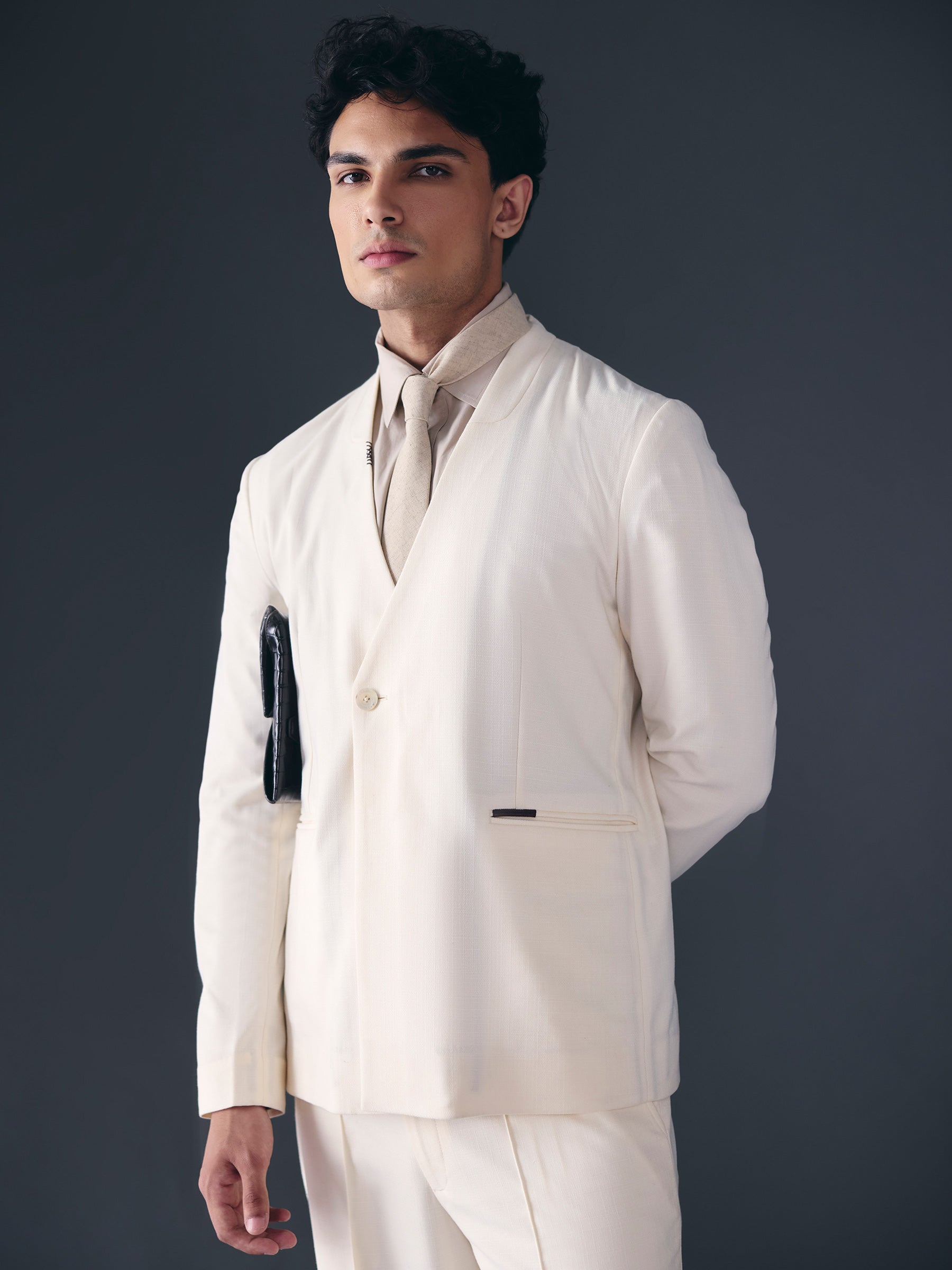 The Upstart Jacket - Ivory