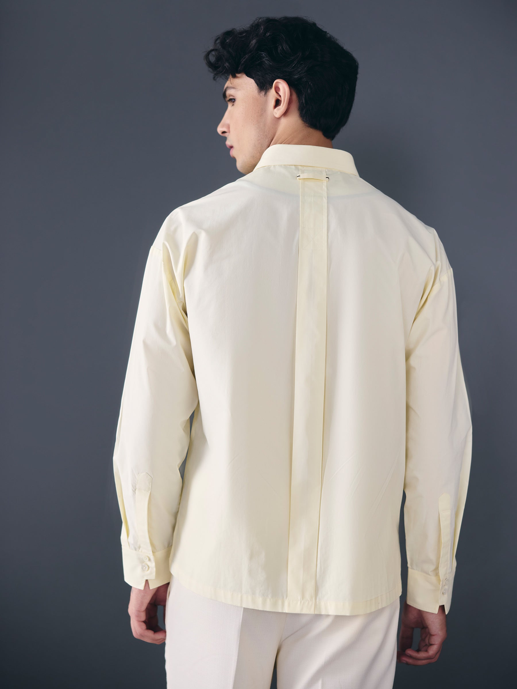 The Trace Shirt - Lemon