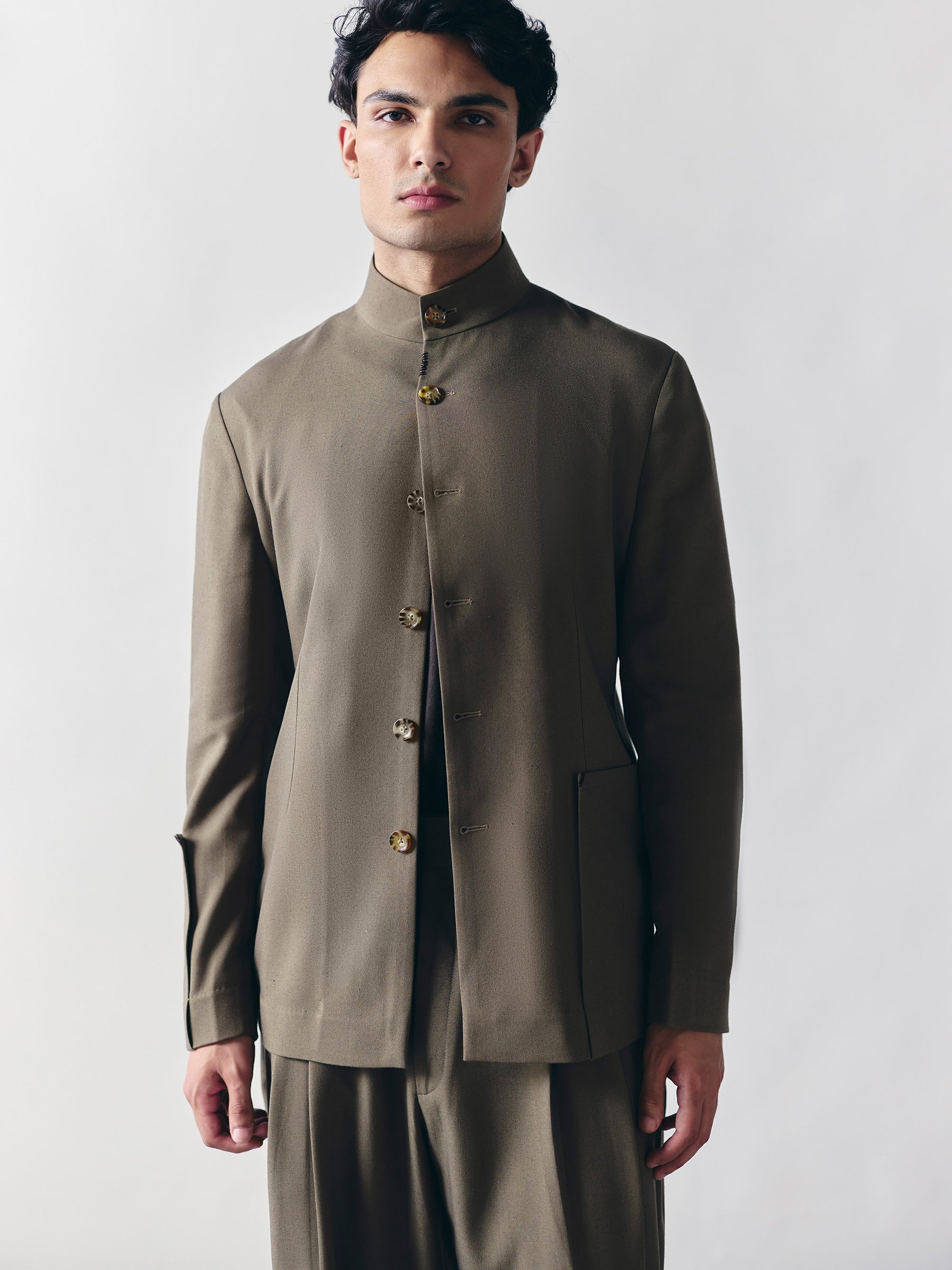 The Align Shacket- Olive