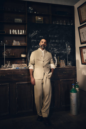 The Regent Jacket - Oat Beige