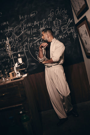 The Portfolio Trouser - Sand Beige