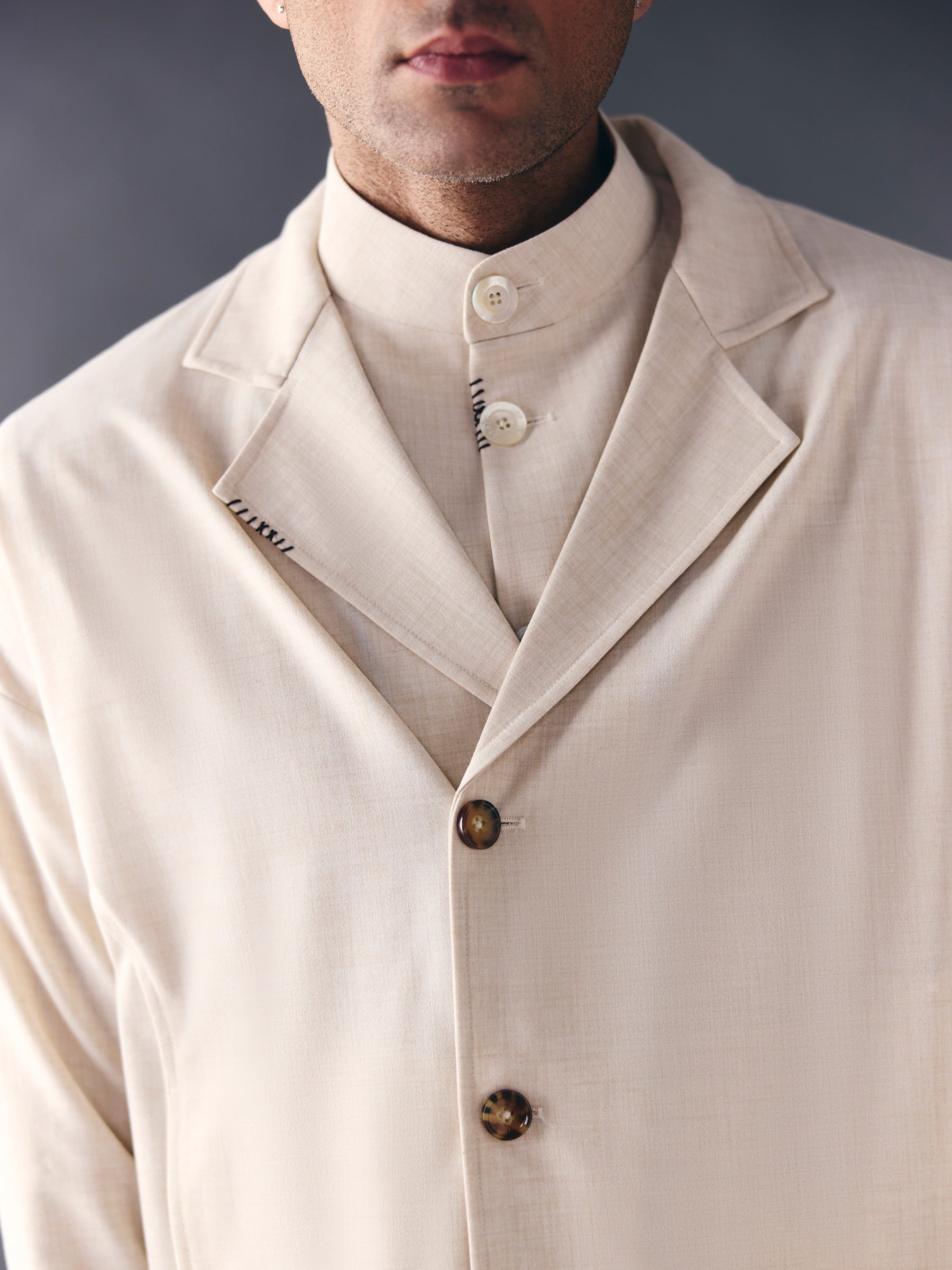 The Cipher Jacket - Beige