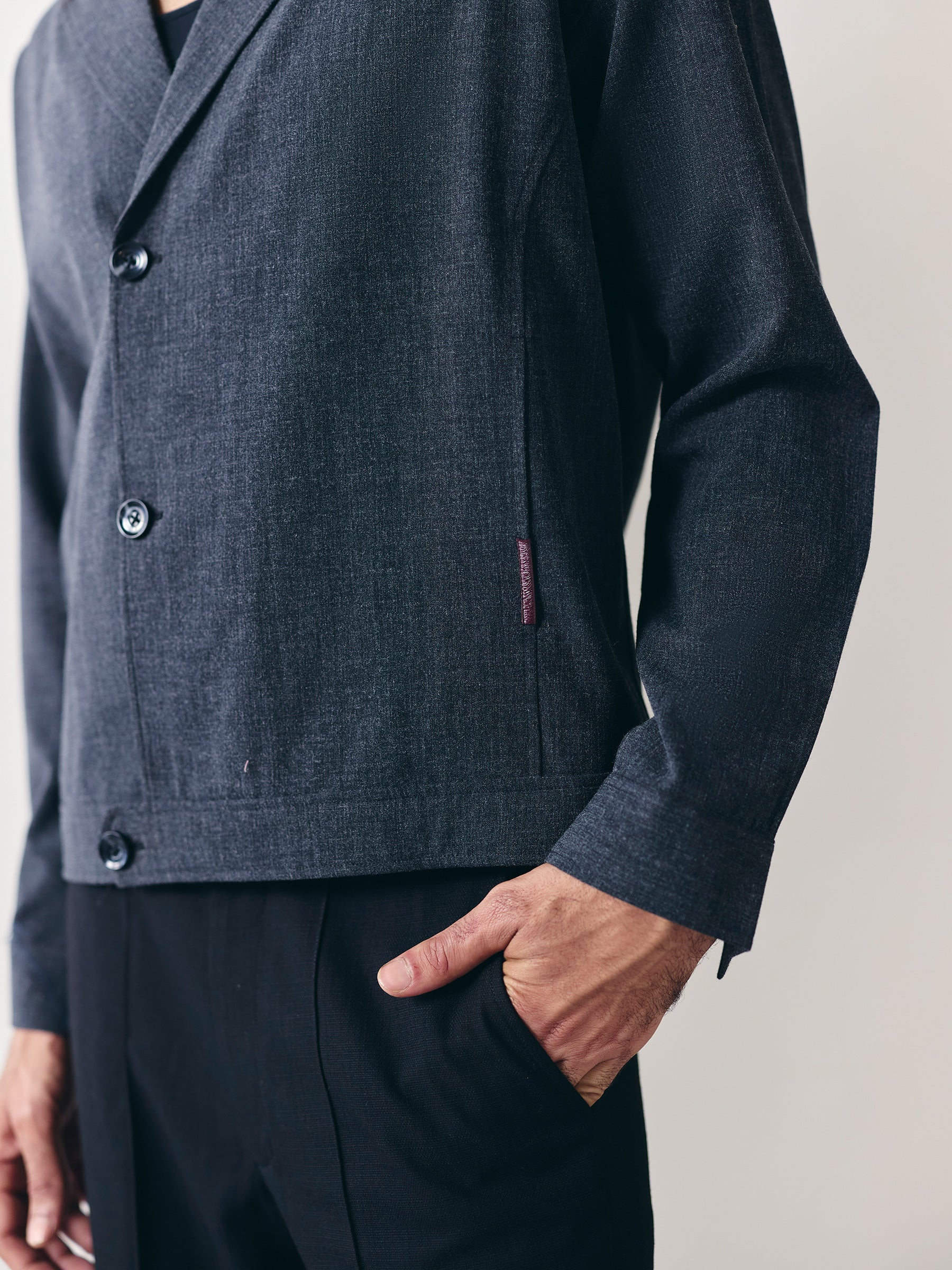 The Cipher Jacket - Charcoal