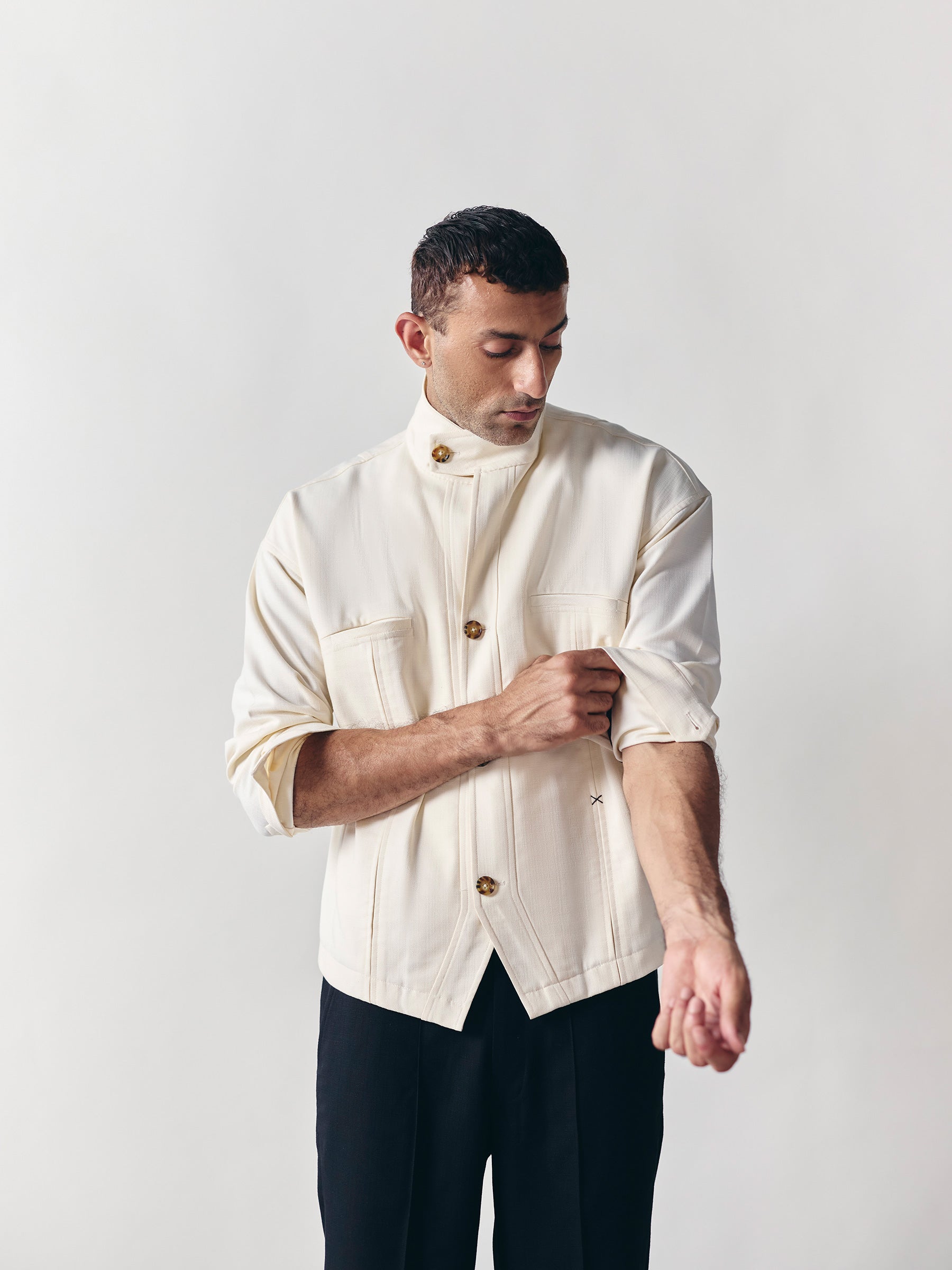 The Vice Jacket - Ivory