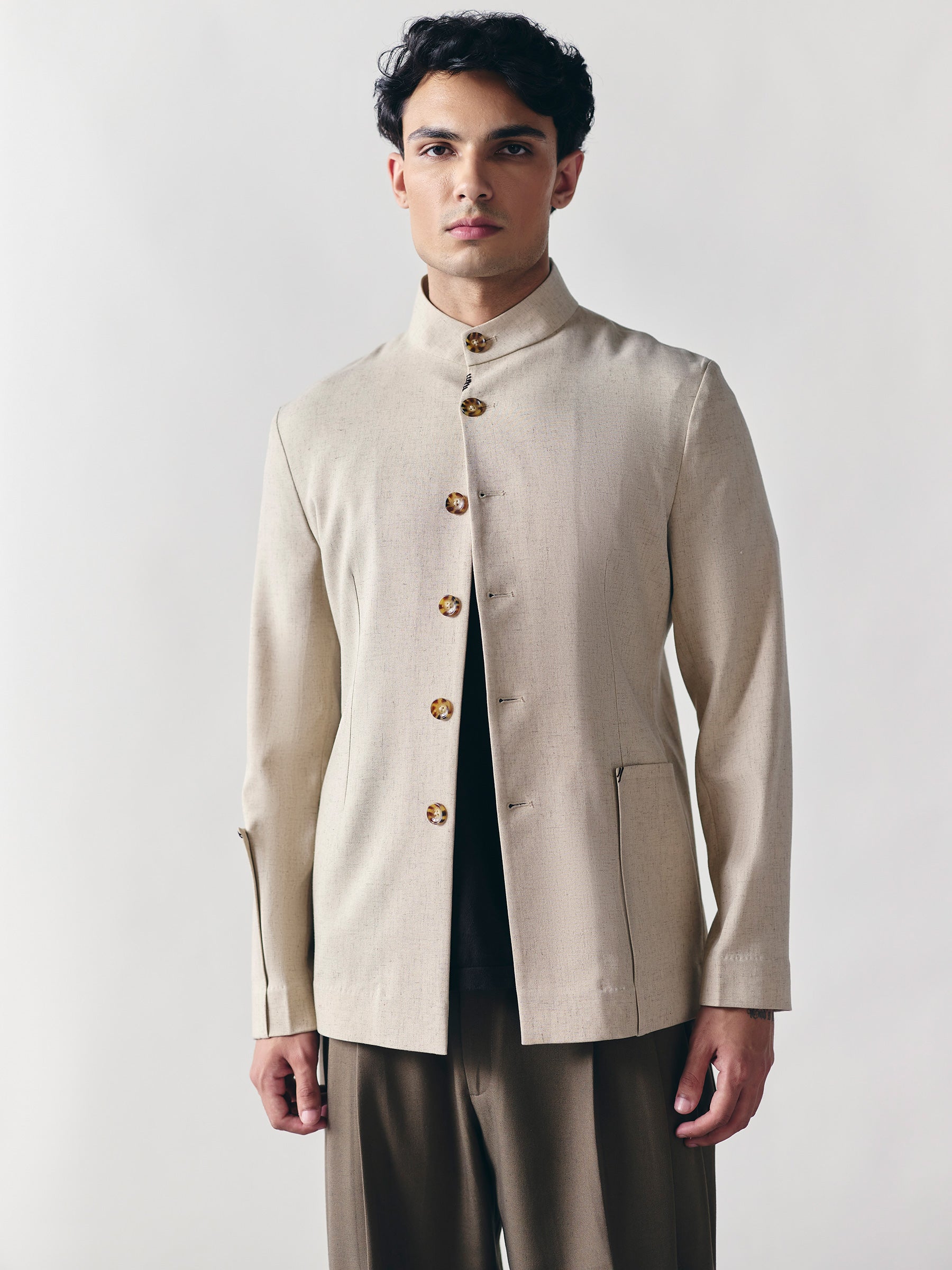 The Align Shacket- Beige