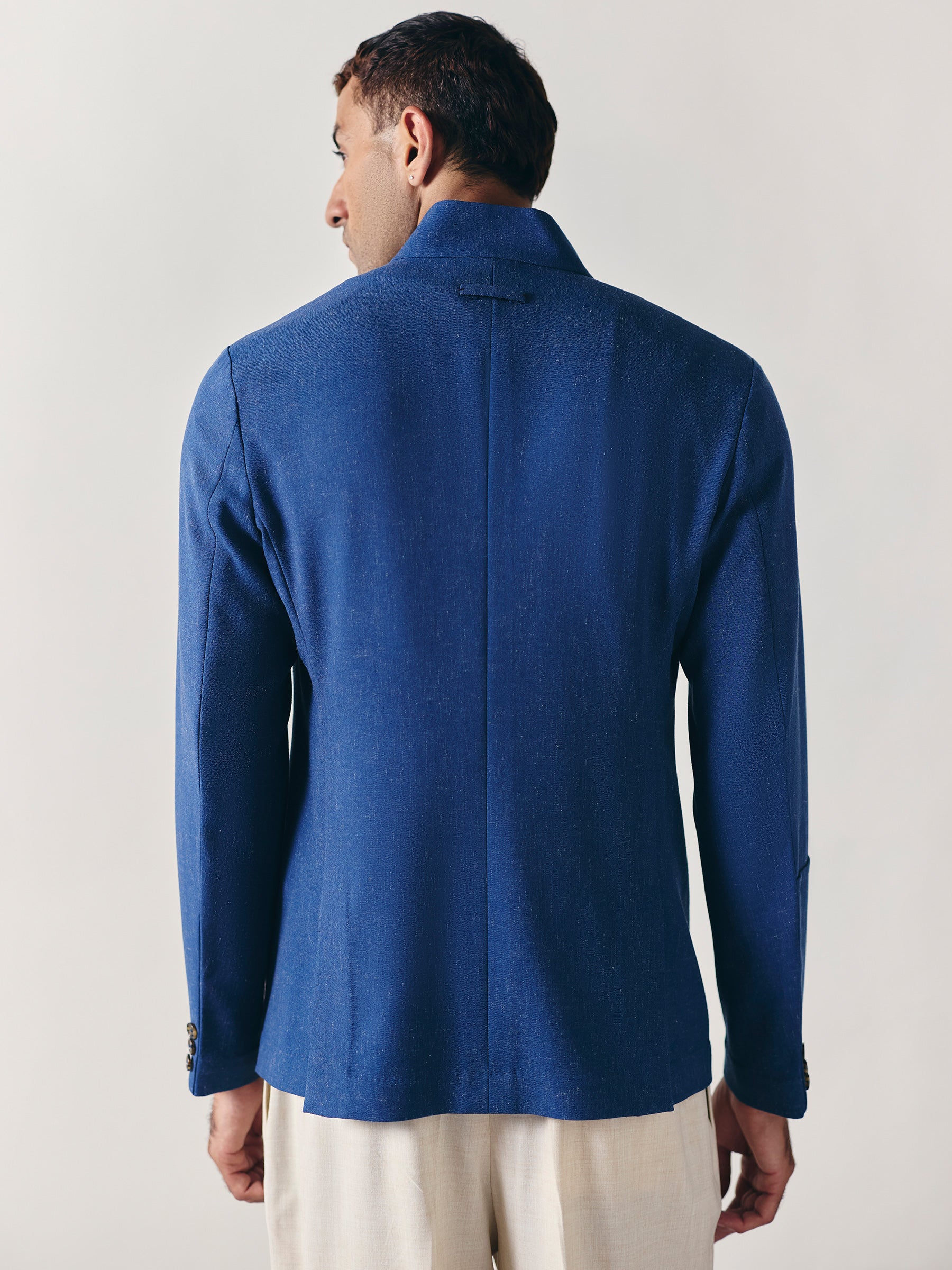 The Align Shacket- Navy Blue