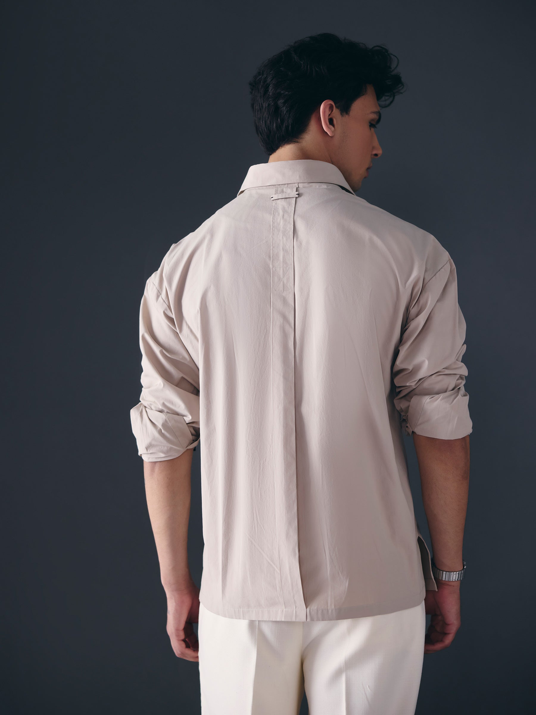 The Trace Shirt - Beige