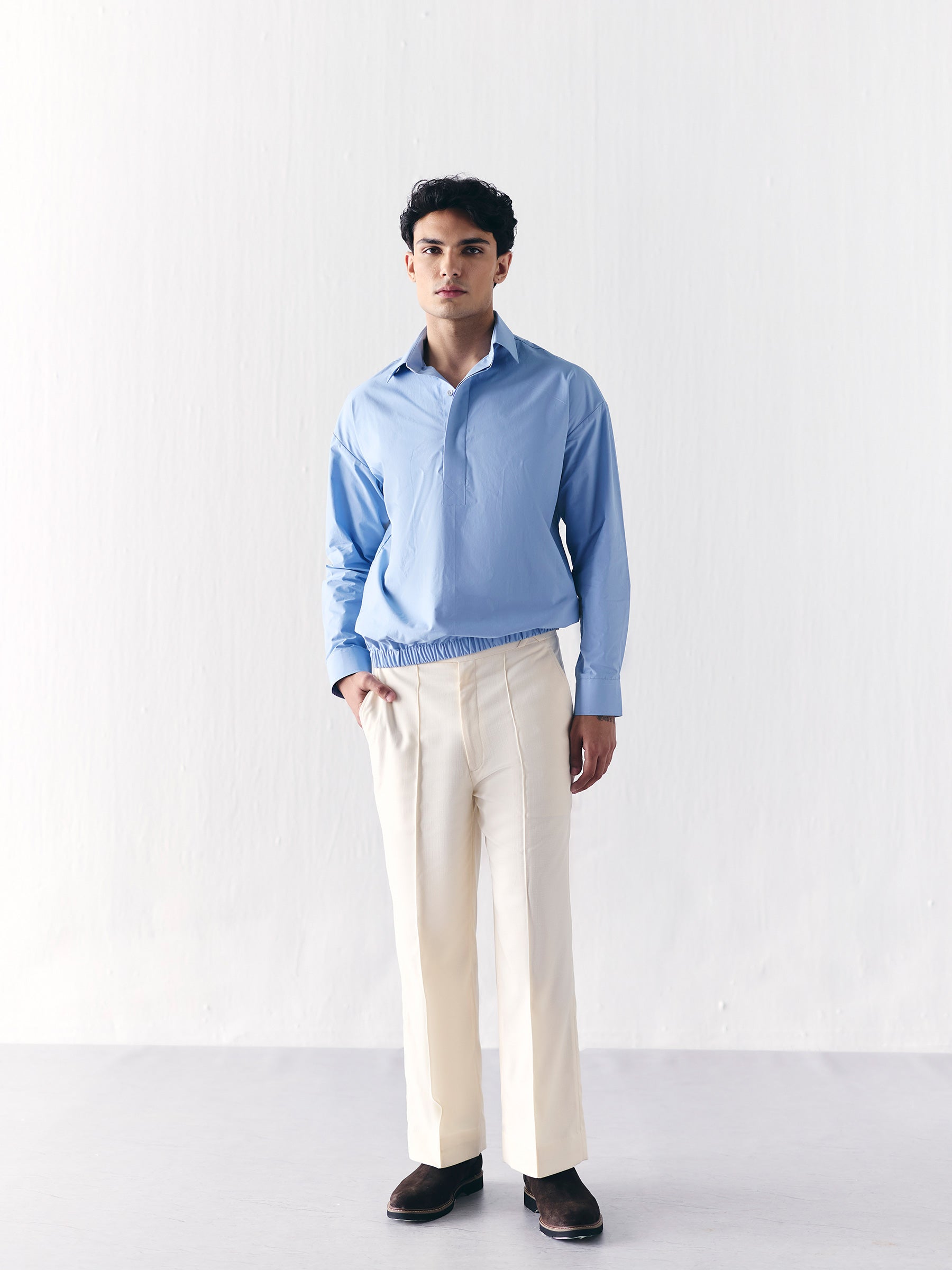 The Pull Shirt - Blue