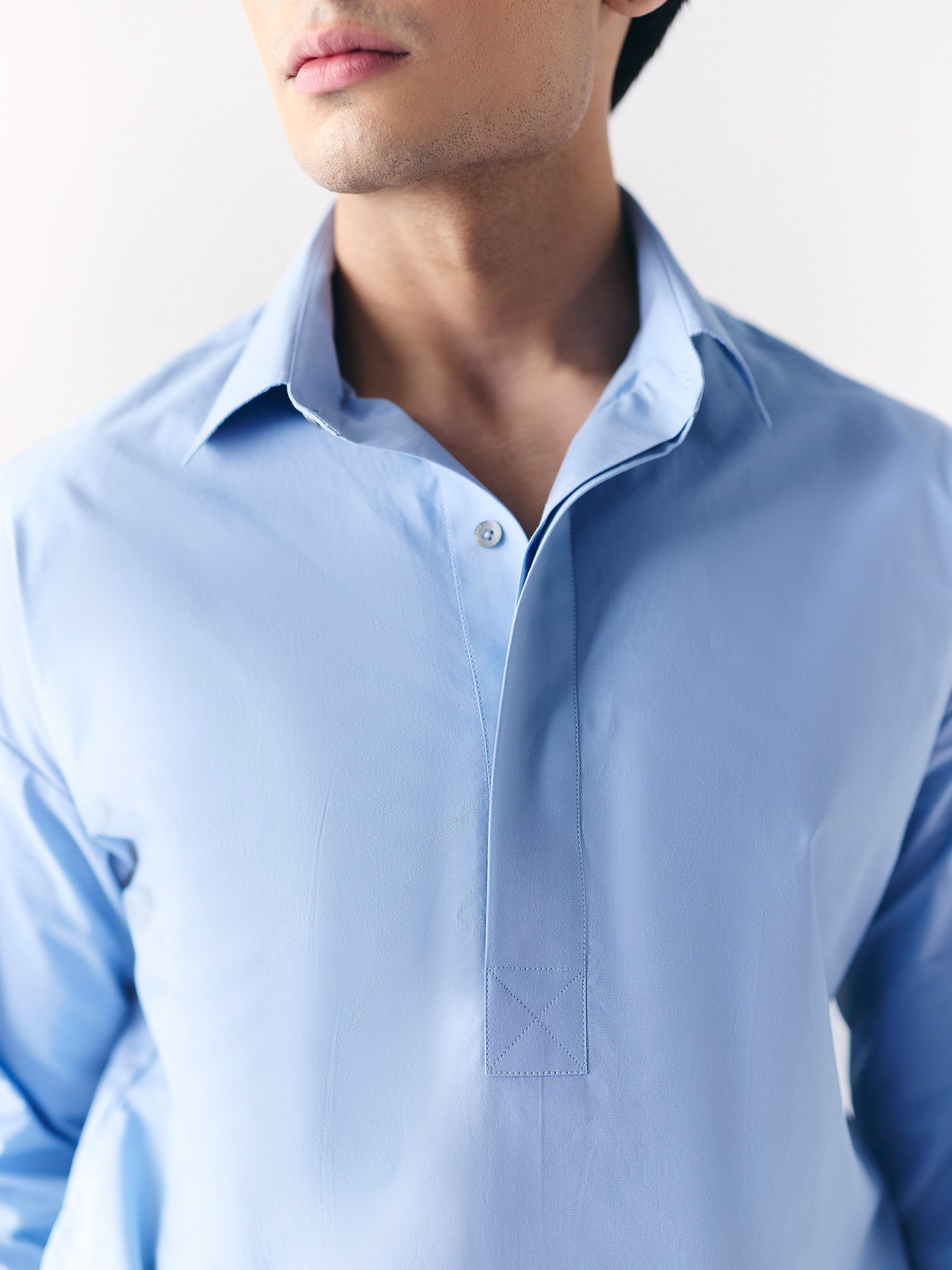The Pull Shirt - Blue