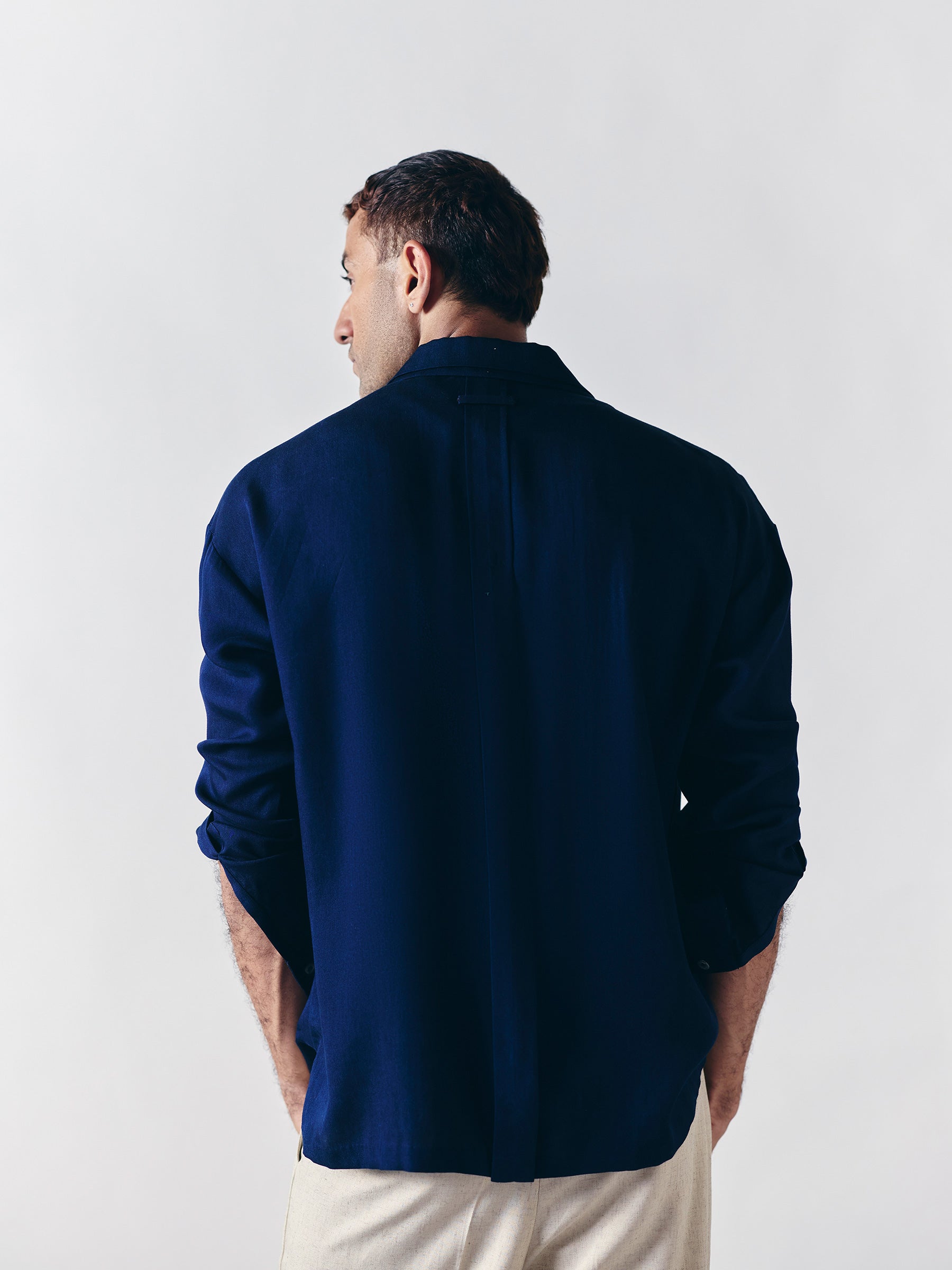 The Echo Shirt - Tonal Navy