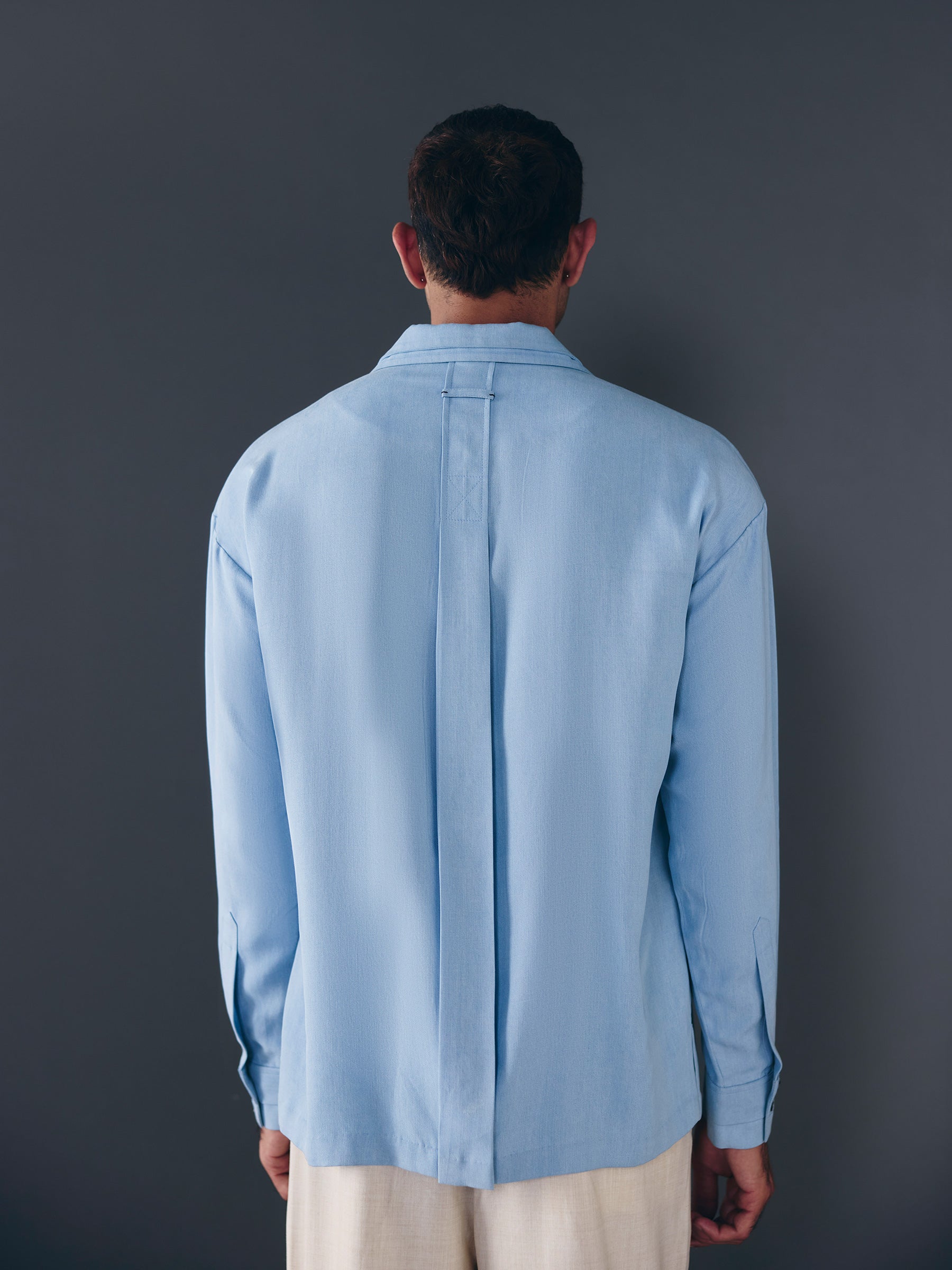 The Echo Shirt - Tonal Light Blue