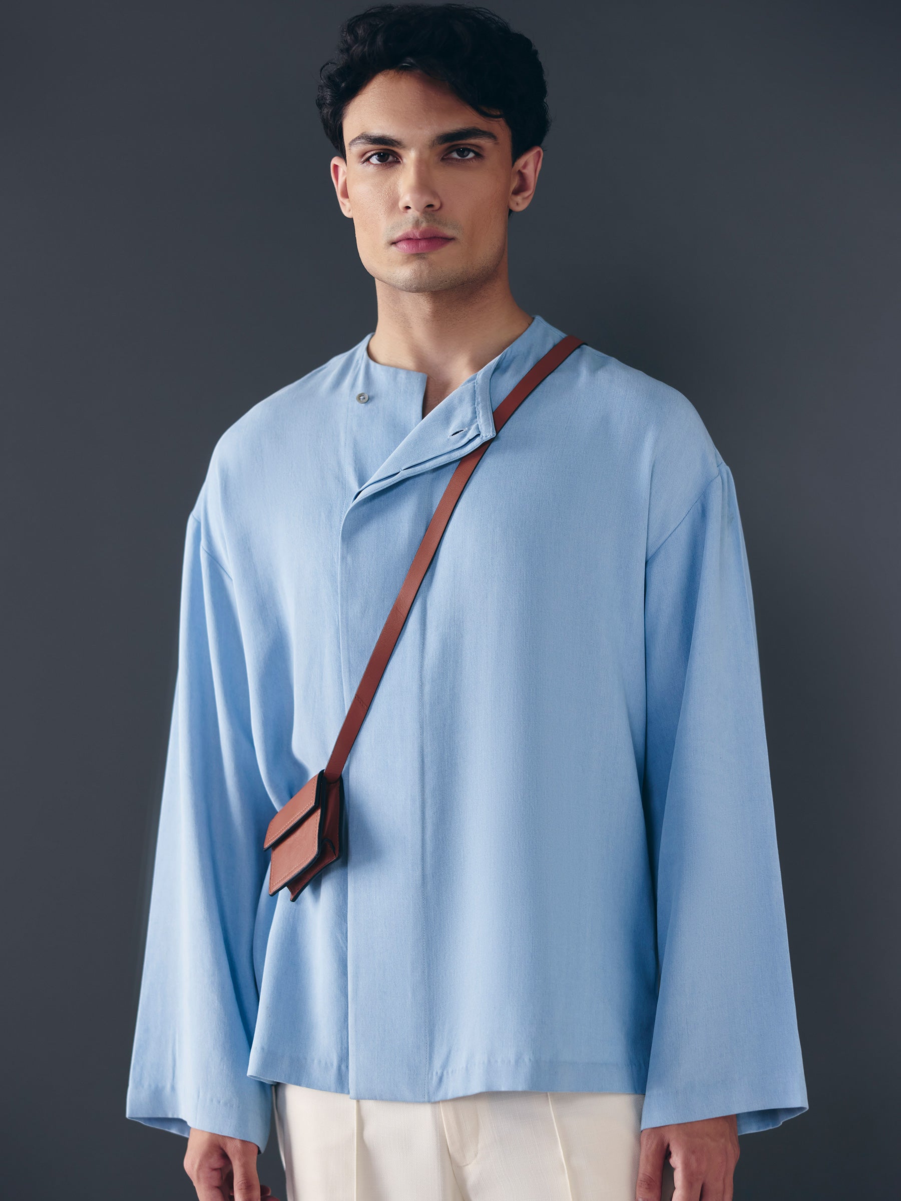The Stride Shirt - Sky Blue
