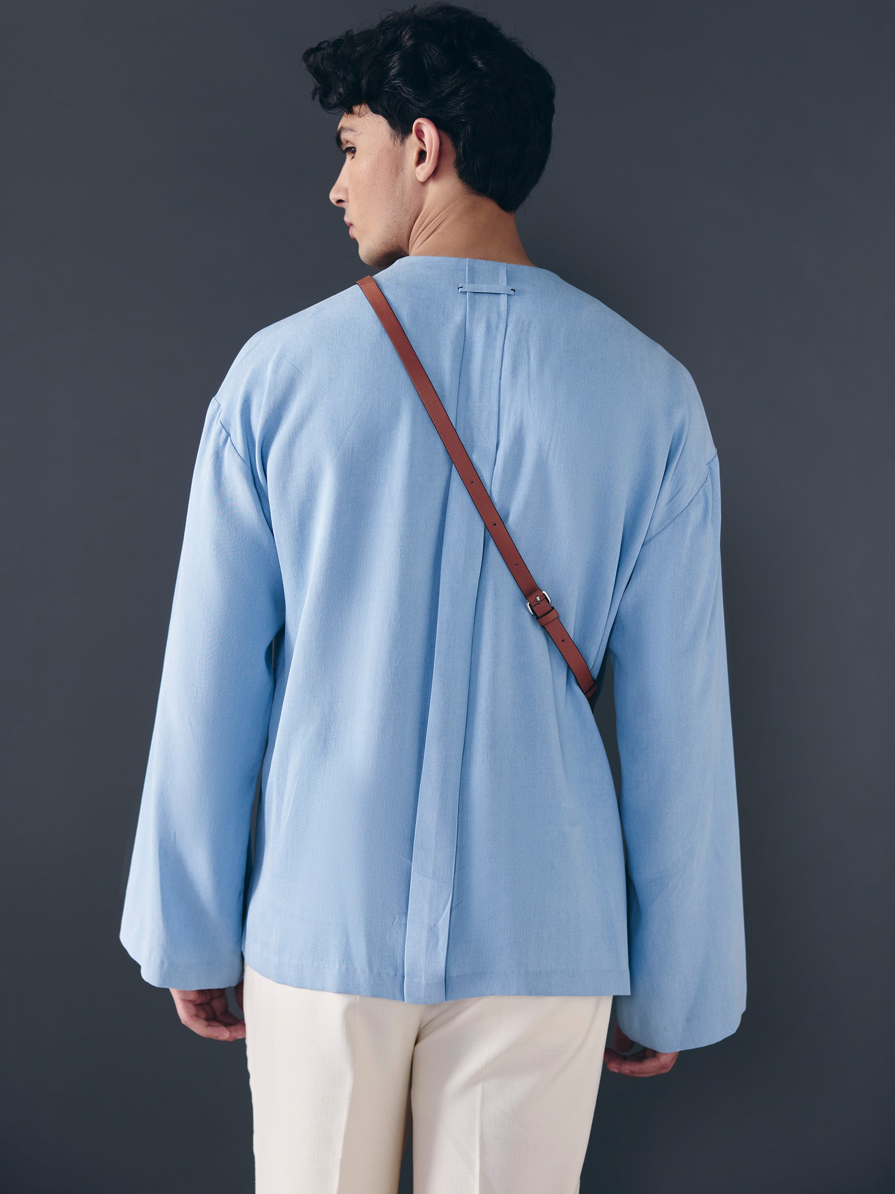 The Stride Shirt - Sky Blue