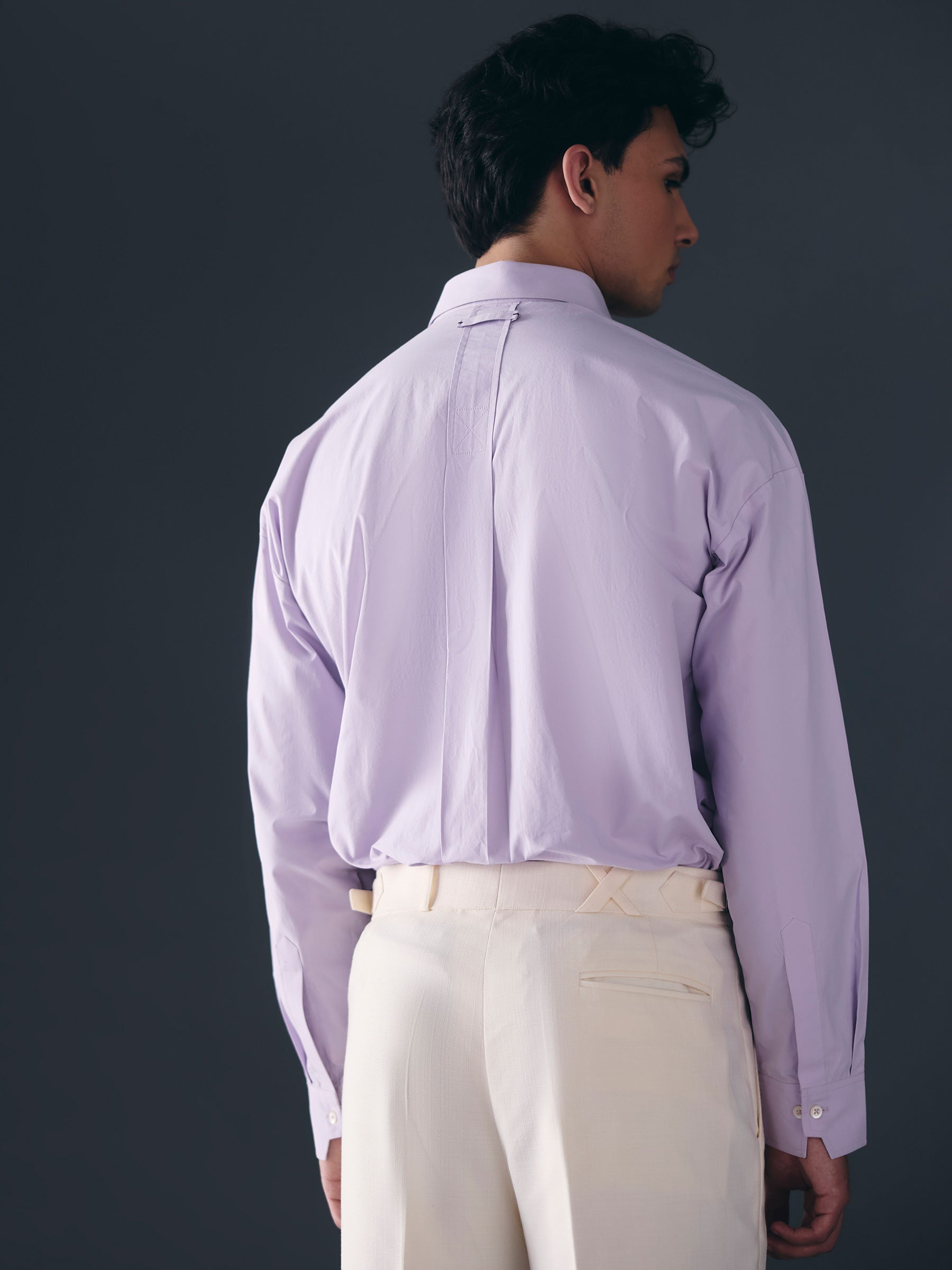 The Trace Shirt - Lilac