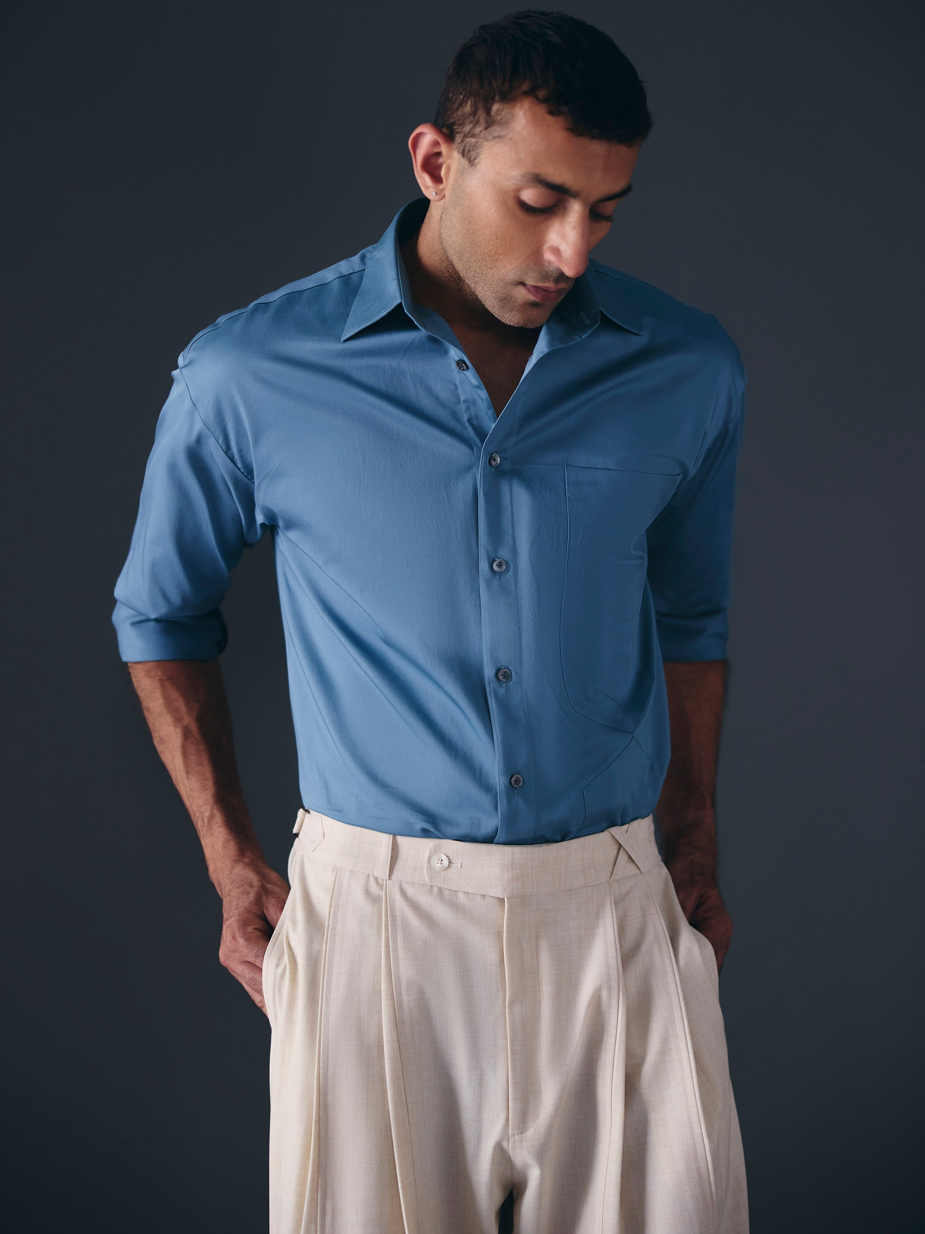 The Tempo Trouser - Beige