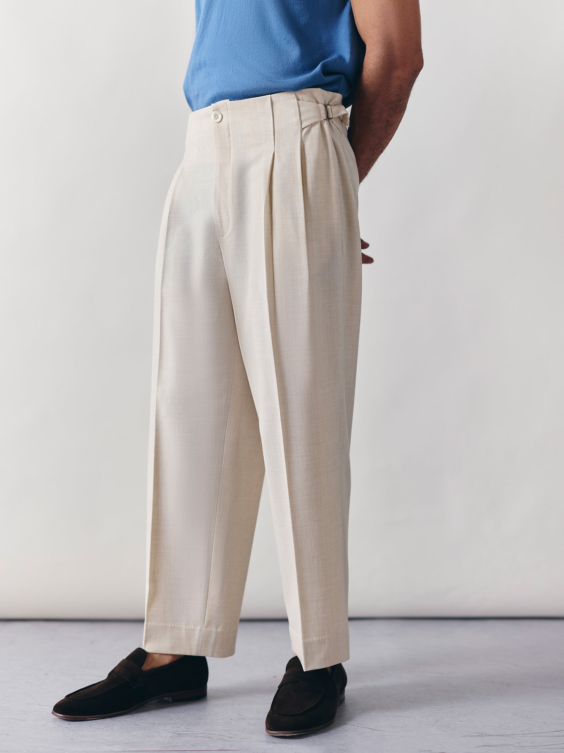 The Define Trouser - Beige