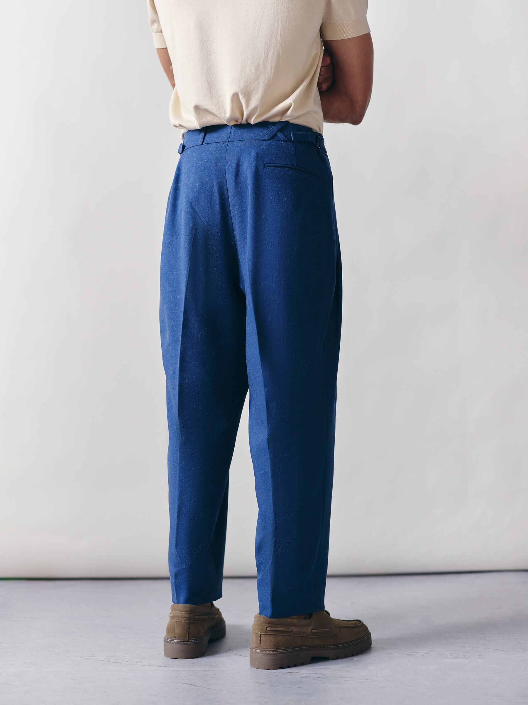 The Repose Trouser - Blue