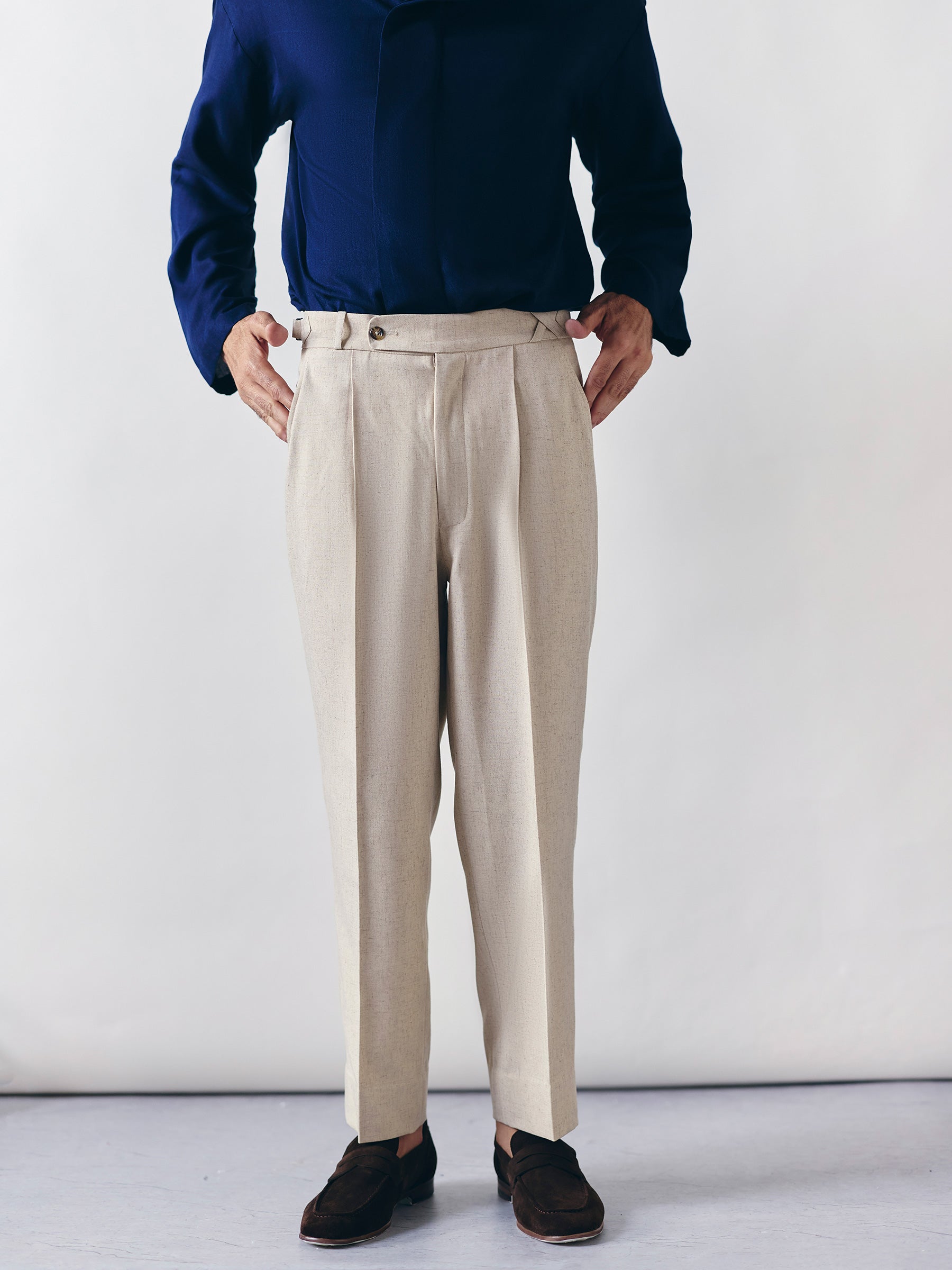The Compose Trouser - Beige