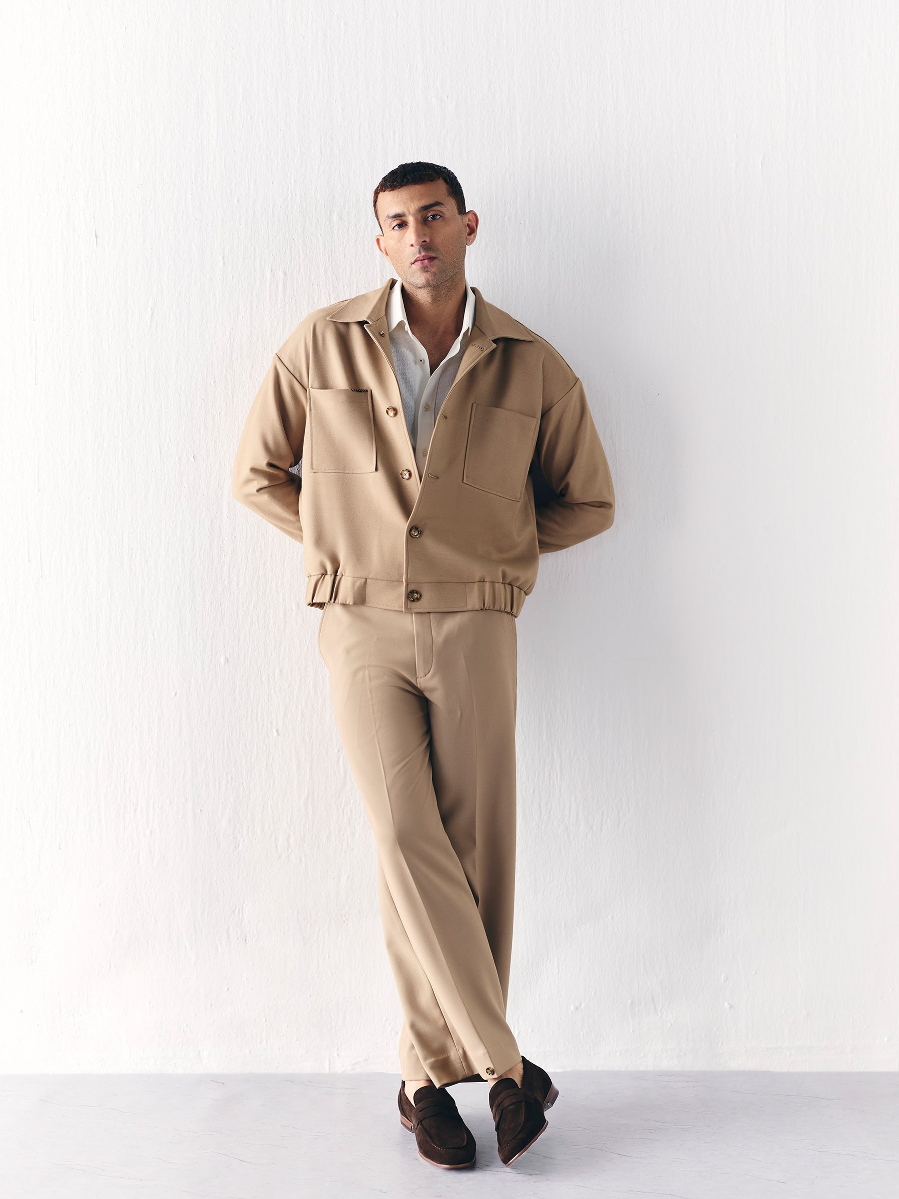 The Blouson Shacket - Mouse