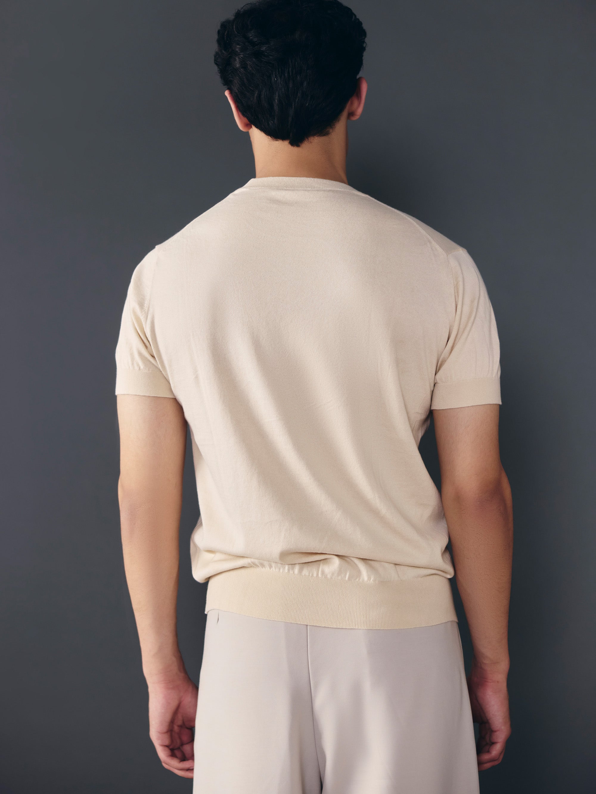 The Foundation Knit - Beige