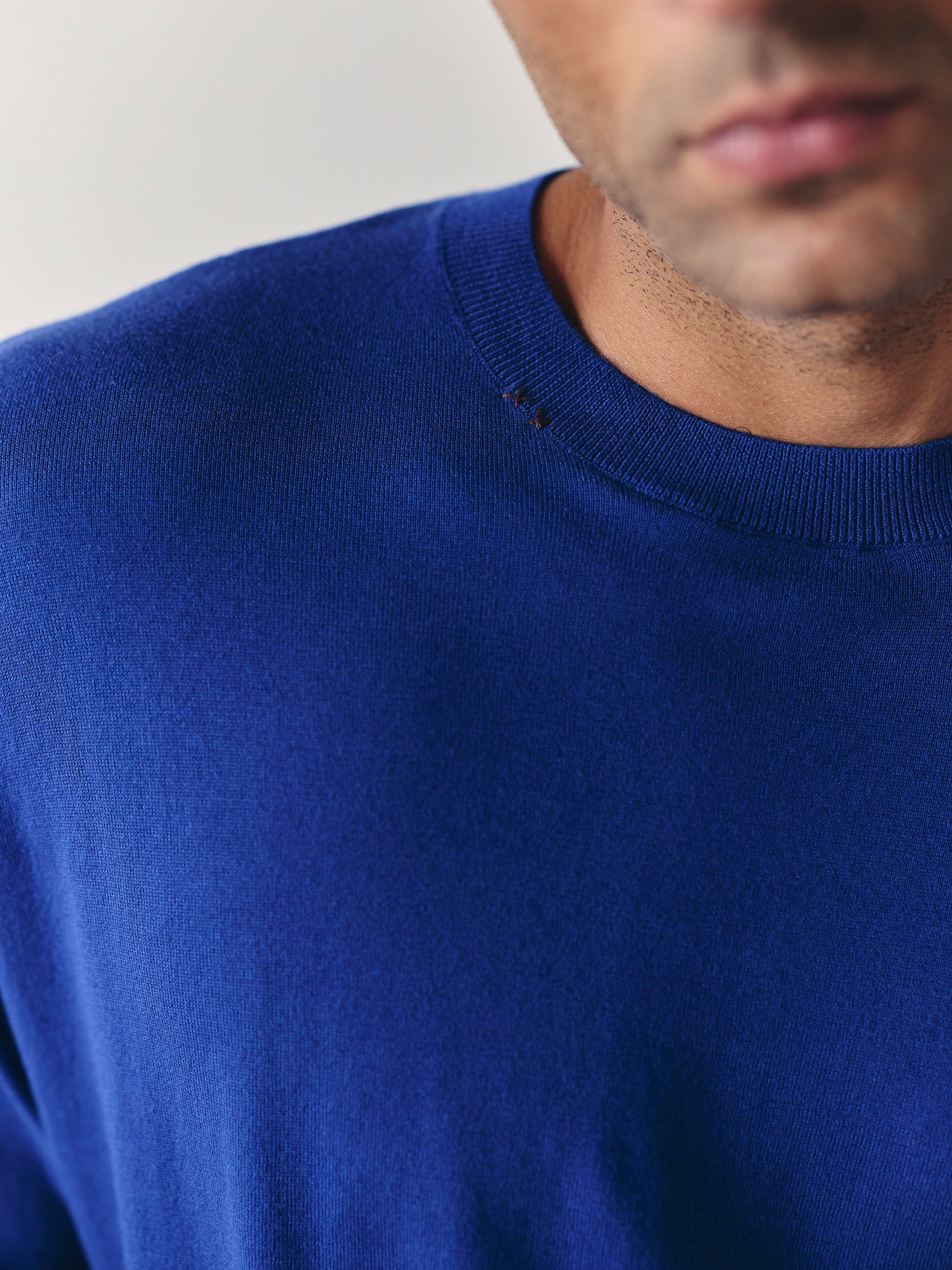 The Box Knit - Blue