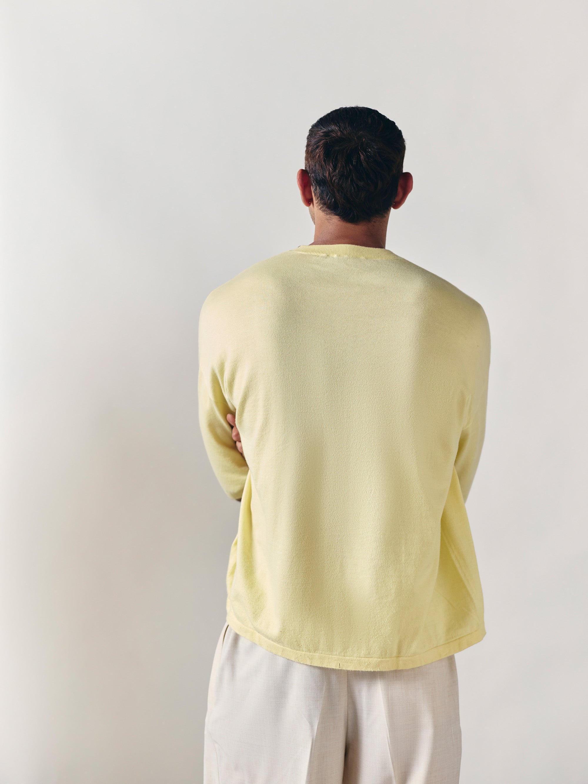 The Box Knit - Lemon