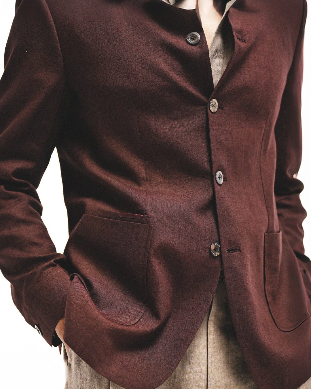 The Quorum Shacket - Tobacco Brown